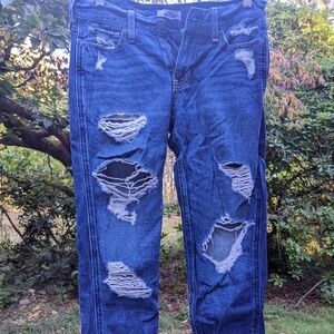 Hollister Ripped Jeans Size 00 x 23